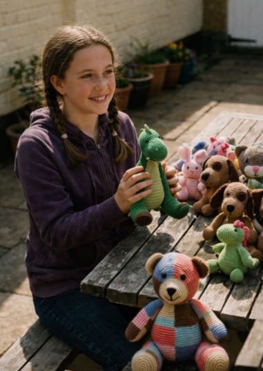 “A Young Girl Sold Handmade Toys to Help Her Mom — Then a Stranger Changed Their Lives”